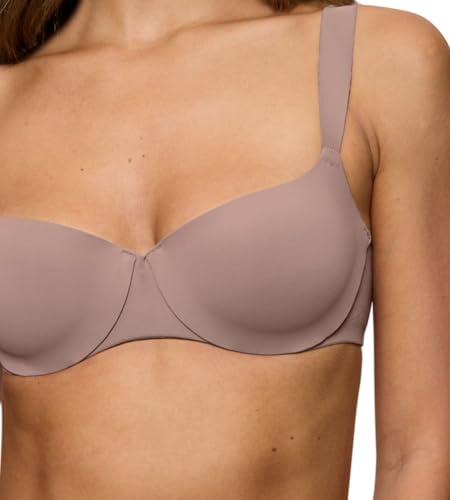 Triumph Women's Body Make-Up Illusion Balconette Ex Bra, Chocolate Mousse, 36D - Image 2