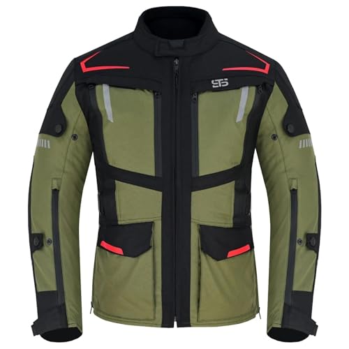 Veste moto textile 3 couches ST 838 Dragon contre la pluie