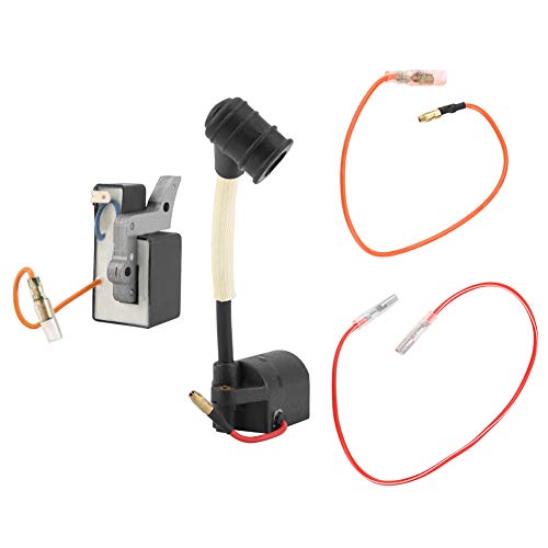 Easy to Use Ignition Coil Module for Shindaiwa 488# A411000460 Chainsaw, Made of Metal, Fits Shindaiwa 488# A411000460 Chainsaw,