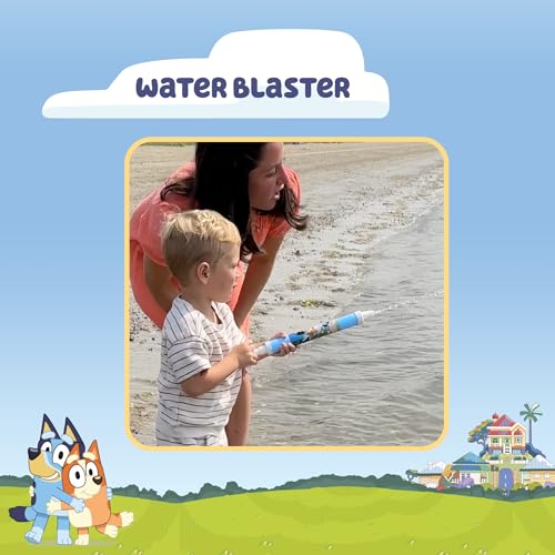 Little Kids Bluey Beach Toys Set | 9pc Sand Toys & Beach Bucket | Ages 3-10 - image 3