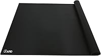 Sapid Extra Large 36x24 Inch Silicone Mat - Heat Resistant Kitchen Counter Protector, Non-Slip Washable Placemat, Black