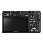 Sony Alpha a6000 Mirrorless Digital Camera 24.3MP SLR Camera with 3.0-Inch LCD (Black) w/16-50mm Power Zoom Lens - Image 4