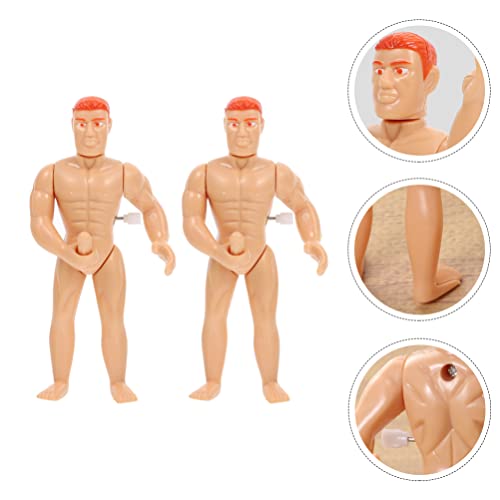 Gadpiparty 2 Pcs Creative Bachelor Model Action Figure Toy Novelty Spoof Prank Joke Toy For Halloween Bachelorette Party Supply #TOP2