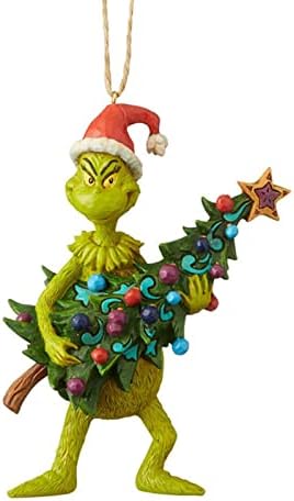 YSTAOZI The G-Rinch Tree Hanging Ornaments,Seuss How The G-Rinch Stole Christmas Resin Pendant,3 Inch Height,Multicolor
