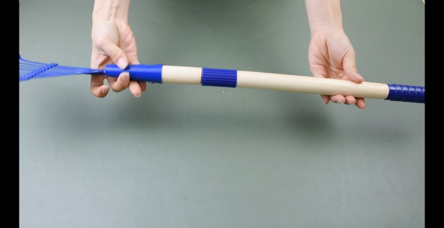 Rastrillos para niños 2 piezas 28 pulgadas azul y rojo miniatura 7