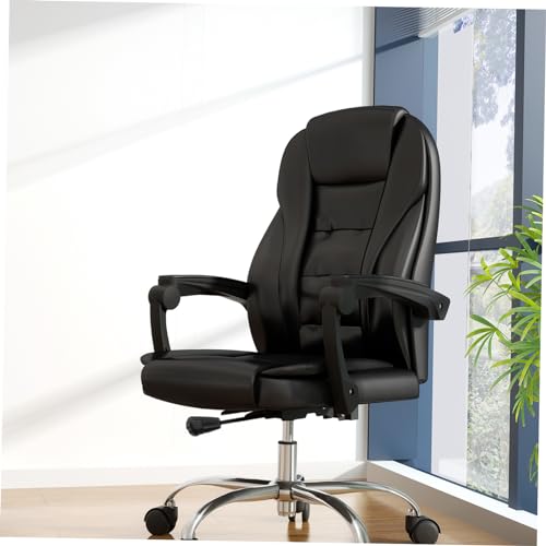 Piètement de chaise de bureau en fer noir rigide avec base réglable mécanique - 8