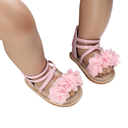Toddler Kids Infant Girls Soild Colour Princress Shoes Sandals