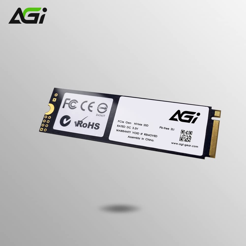 AGI TECHNOLOGY Hard Drives Model AGI SSD Internal M.2 1TB PCIE