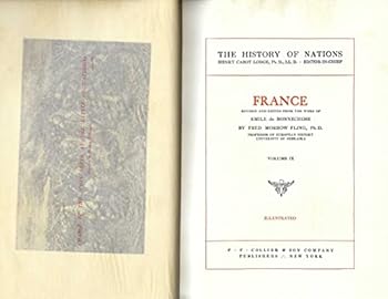 Hardcover History of Nations Vol. 9 France Illustrated - Memorial Edition Book