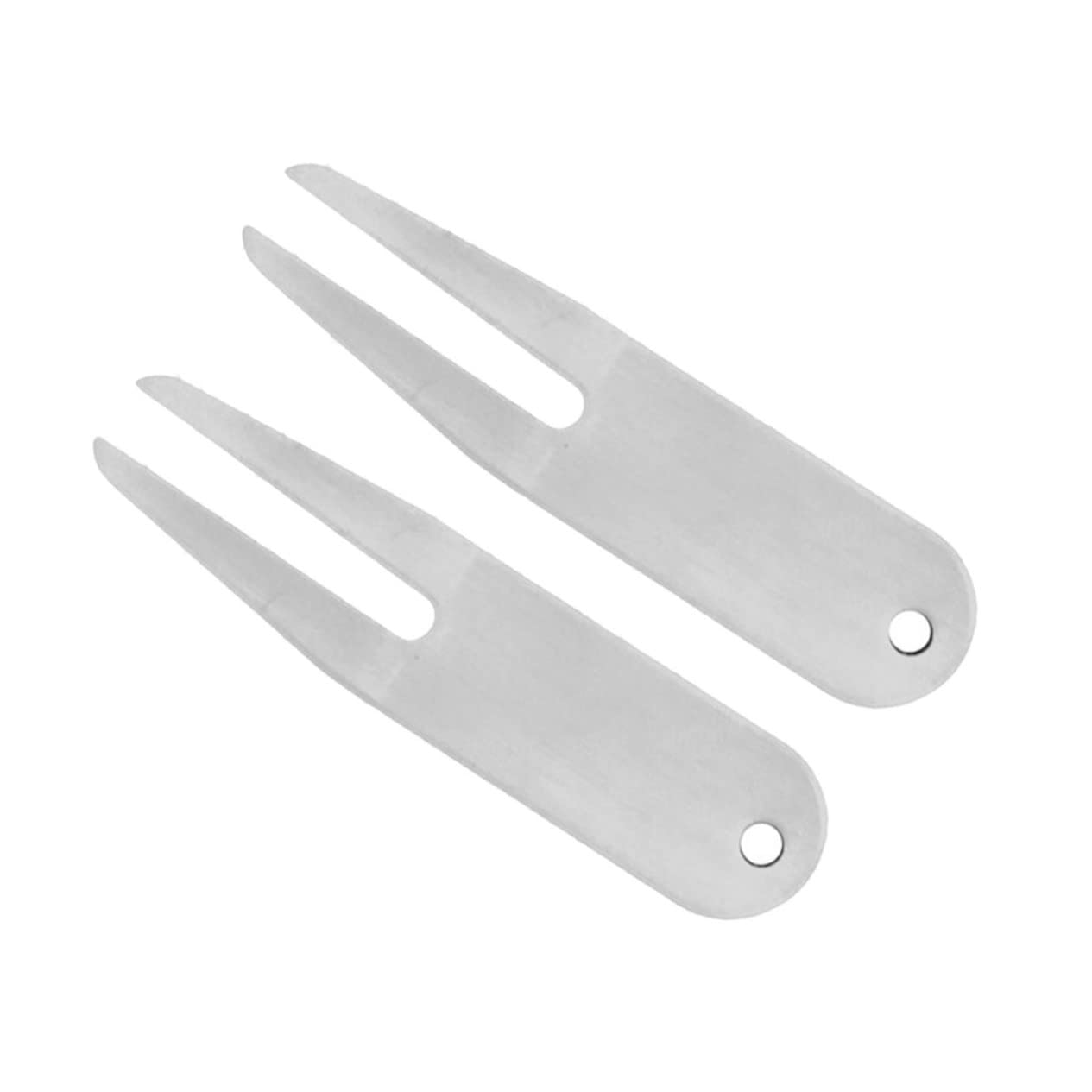 VANZACK Golfgabel Golf-Divot-Tools Pitchgabel Hotfix-Tool Golfplatzpflege Golfplatzreparatur Golfzubehör professionelle Golfwerkzeuge personalisiertes Divot-Tool Rostfreier Stahl