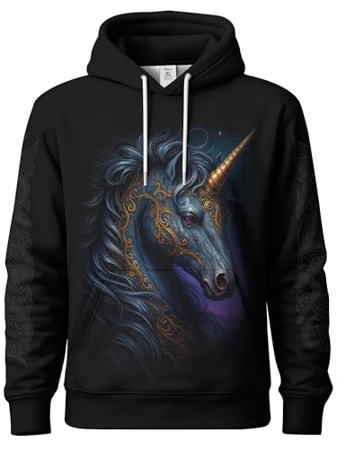 Image of PAGYMO Graphic Hoodies for Men Funny Novelty Pullover Hooded Sweatshirt
