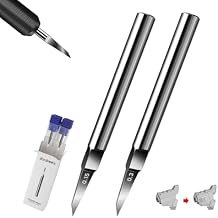 stedi Model Scriber Blades,Tungsten steel Blades,0.15+0.3mm Size,for Modeling Hobby,RG Scale Model,Gundam Model Kit,for Scribing line, Engraved,Panel line,Resin,Scriber Replacement Blades.