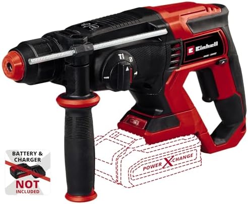 Bild 1 - Einhell Akku-Bohrhammer TE-HD 18/20 Li-Solo Power X-Change (18 V, 1,8 J, 20 mm Bohrleistung in Beton, 4.750 min-1 max. Schlagzahl, SDS-Plus, ohne Akku)