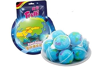 トローリTrolli 30個 モッパン asmr 地球グミ 宇宙グミ トローリTrolli 30個 モッパン asmr 地球グミ 宇宙グミ
