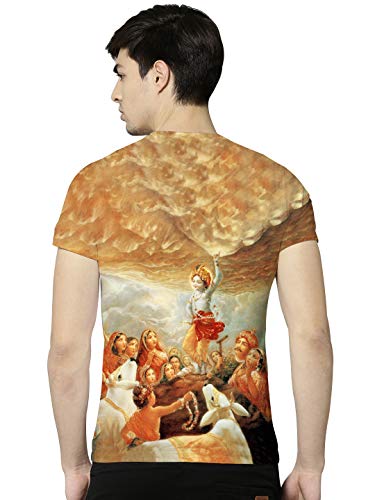 Image of STAND OUT All Over Printed Shiva, Krishna, Hanuman, Kali, Ram and Ravana, Ramayan, Bagavath Githa, Buddha Religious, Spiritual, Hindu Gods T-Shirts
