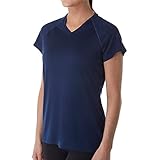 adidas Climalite Short Sleeve V-Neck T-Shirt (3873) XS/Collegiate Navy