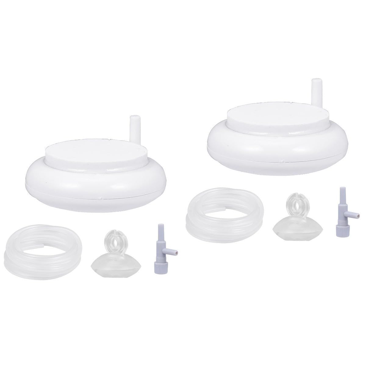Yardwe 8stücke Luftstein Diffusor Für Aquarien Bubbler Für Hydroponik Leise Sauerstoffpumpe Gleichmäßige Blasenbildung Für Fischteiche Und Aquarien