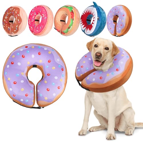 BEAUTYZOO Dog Cone Alternative After Surgery for Large Medium Small Dogs, Soft Inflatable Cone...