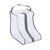 F Fityle Tragbare Schuhtaschen staubdicht wasserdicht mit Griff mit Reißverschluss-Schutztasche für Schlafzimmer, Reisen, Wohnzimmer, Geschenke, 28cmx20cmx28cm
