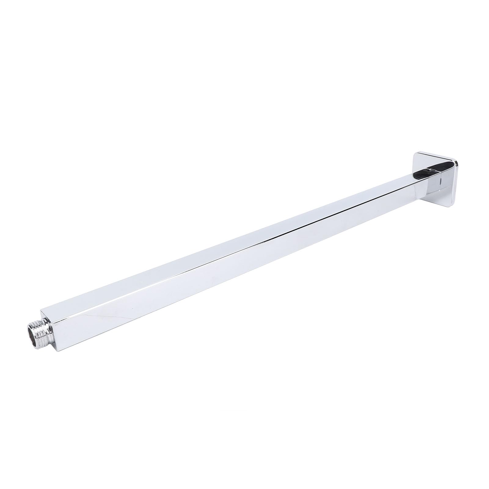 Sufitowe ramię prysznicowe, kwadratowa głowica prysznicowa ze stali nierdzewnej, proste ramię, ukryta konstrukcja rury do łazienki, nowoczesna, trwała i (61 cm)