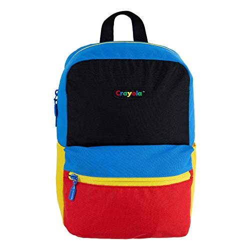 Crayola Unisex-Adults Classic Logo Backpack, Black/Multi, One size