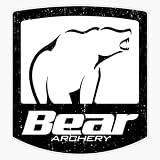 LAD Studio Bear Archery Bowhunting Sticker Bumper Sticker Vinyl Decal 5''