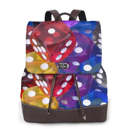 Sac à dos d'affaires noir en cuir pour femme, parfait pour travail et loisirs