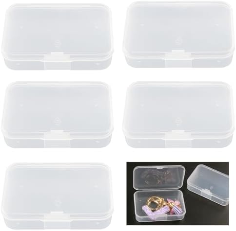 SmartStore 8L Petites Boîtes Rangement Plastique avec Couvercles - Lot