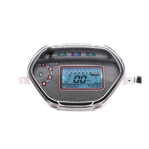 Compteur de vitesse de moto écran numérique LCD pièces de rechange pour Wave 100 et CX CD