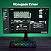 MONSGEEK M1 V5 HE Rapid Trigger Gaming Keyboard Quick Release Aluminum Mechanical Keyboard, Black Transparent AstroAim Magnetic Switch