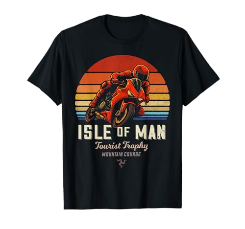 Photo de Retro Isle of Man TT Races Vintage Racing Moto Race T-Shirt