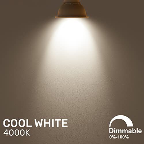 paul russells LED GU10, Dimmable Fittings Frosted Spot Lightbulbs, 4.5W 345 Lumens LED Bulbs, 50w Equivalent - Image 3