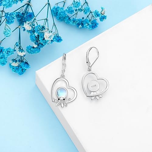 Orecchini a Cerchio Texture Polpo in Argento 925 - Albert M