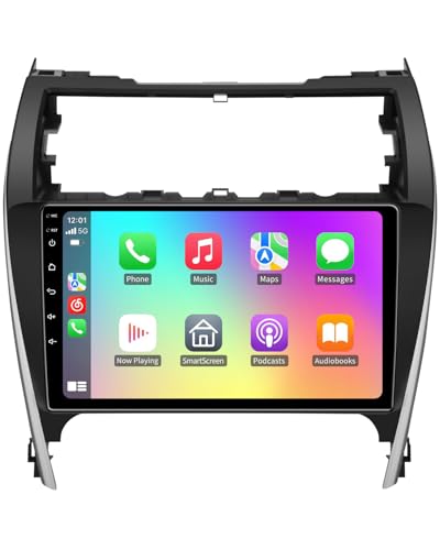 (4GB+32GB) Car Stereo Upgrade Radio for Toyota Camry 2012 2013 2014 Android 13 GPS Navigation with Wireless Carplay Android Auto Support FM RSD Bluetooth 5.0 5G WiFi