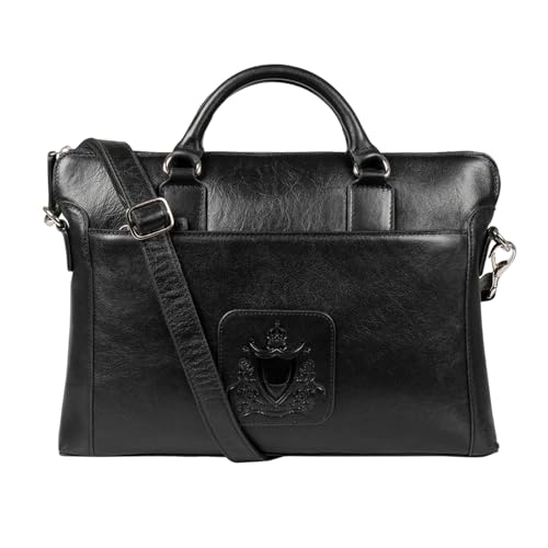 Image of Hidesign CARNEGIE 01 Genuine Leather Men's Laptop Bag
