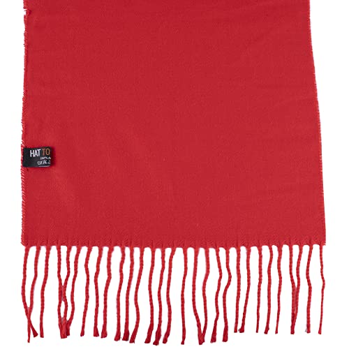Hat To Socks Super Soft Classic Plain Winter Scarf for Men and Women3