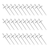 UNICRAFTALE 30Pcs Alloy Big Pendants Sword Charms Antique Silver Dagger Pendants Metal Long Charm Anime Figures Decoration Charm for DIY Necklace Earring Making Bookmarks Charms for Book Lover