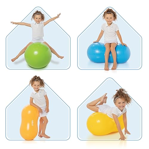 Image of Milliard Peanut Ball Physio Roll for Exercise, Therapy, Labor, Birthing and Dog Training