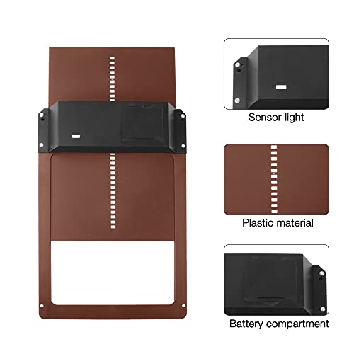 Gobesty Hühnerklappe, Automatisch Hühnertür Mit Lichtsensor, Automatische Hühnerklappe, Türöffner Hühnerstall… – Bild 4