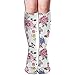 Produktbild GYHJH Frauen kniehohe Socken Garten Rosen Klettern Lässige Mädchen Beinwärmer Kleider Hose Stricken Lange Stiefel Strümpfe