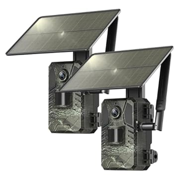 solar game camera cellular