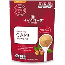 Navitas Organics Camu Camu Powder, 3 oz. Bag, 17 Servings Organic, Non-GMO, Gluten-Free
