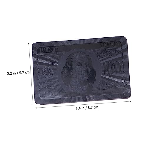 ibasenice 3st Herren des Glücks Schwarze Spielkarten Partyzubehör Für Erwachsene Klobige Ringe Aus Harz Brettspiel-Poker Pokerkarte Aus Papier Kartenspielen Gary – Bild 7