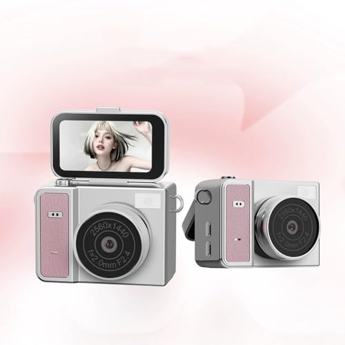 Caméscope gris rétro S162 avec écran rabattable et clé USB 2K - 2
