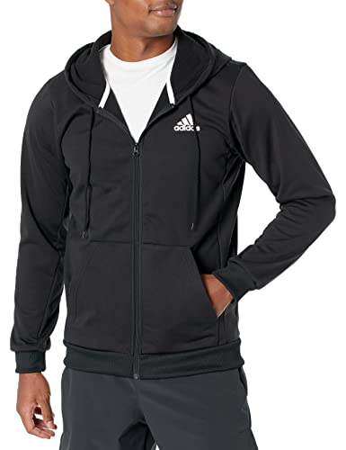 Amazon.com: adidas Men's Pro Sport Full-Zip Sweatshirt, Black