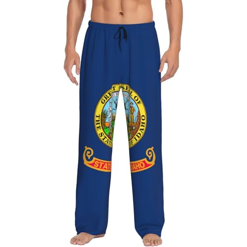 Pantalon de pyjama homme Idaho EdWal en grande taille XXL avec poches