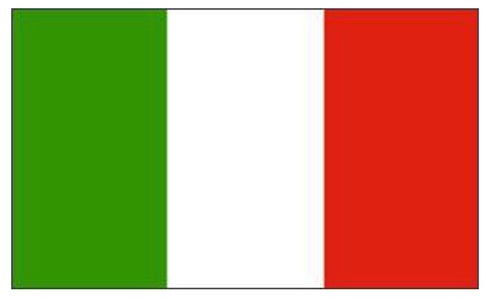 Klicnow Italy Flag 5Ft X 3Ft