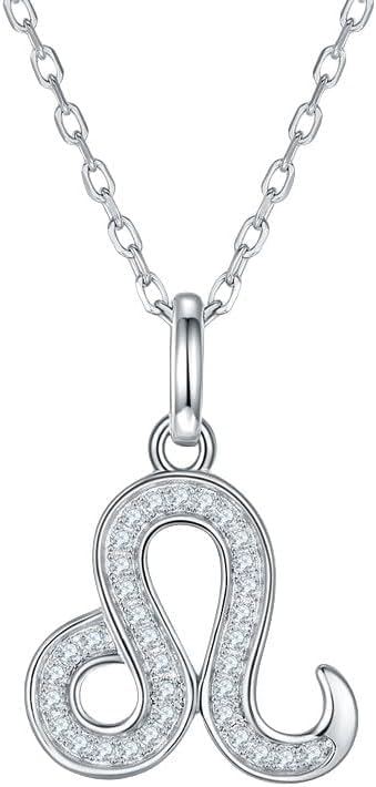Colliers brillants en argent sterling 925 anti-ternissement avec moissanite astro