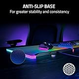 Razer Firefly V2 Pro - RGB backlit gaming mouse mat - Integrated USB Port (15 Zone LED Lighting, Micro-etched Textured Surface for Optimal Tracking, Detachable USB-C Cable) Black - 10
