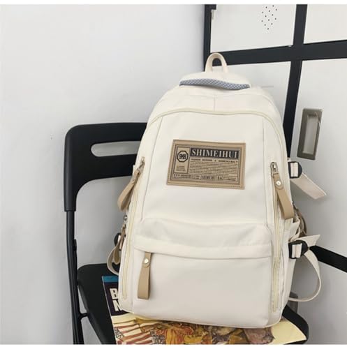 Image of Tinytot 30 Litre Japanese Korean Style School Bag Water-Resistant Laptop & Travel Backpack - Unisex Large 18 Inches Multipurpose Student Backpack for Boys & Girls, Men & Women